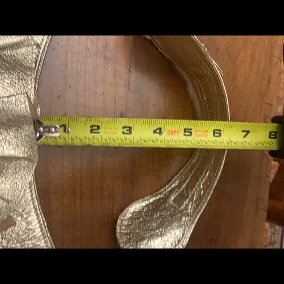 Tess Loriani Milano gold leather handbag - Picture 8 of 11